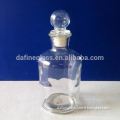 5 oz 250ml glass aroma bottles with glass stoppers